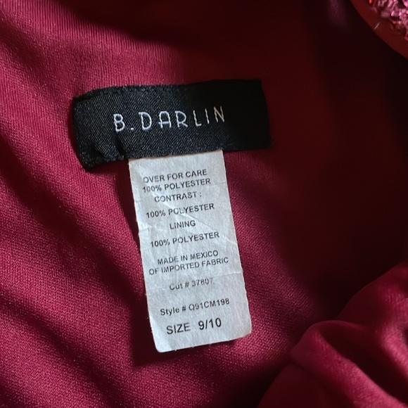 B. Darlin Sequin and Lace Dress - Picture 7 of 11